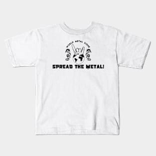 WMS spread the metal Kids T-Shirt